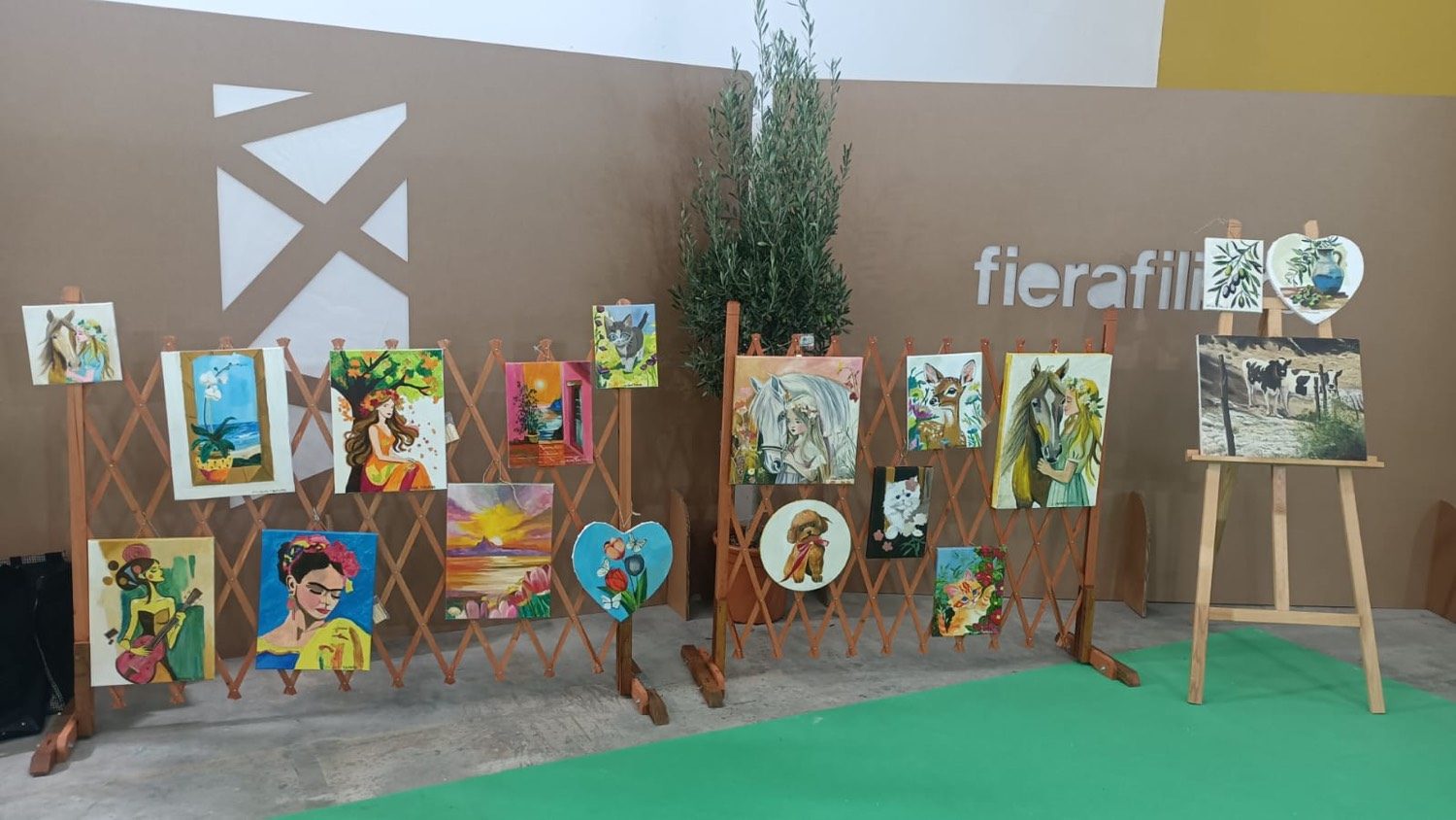 Stand alla fiera dell'olio di Larino, Campobasso